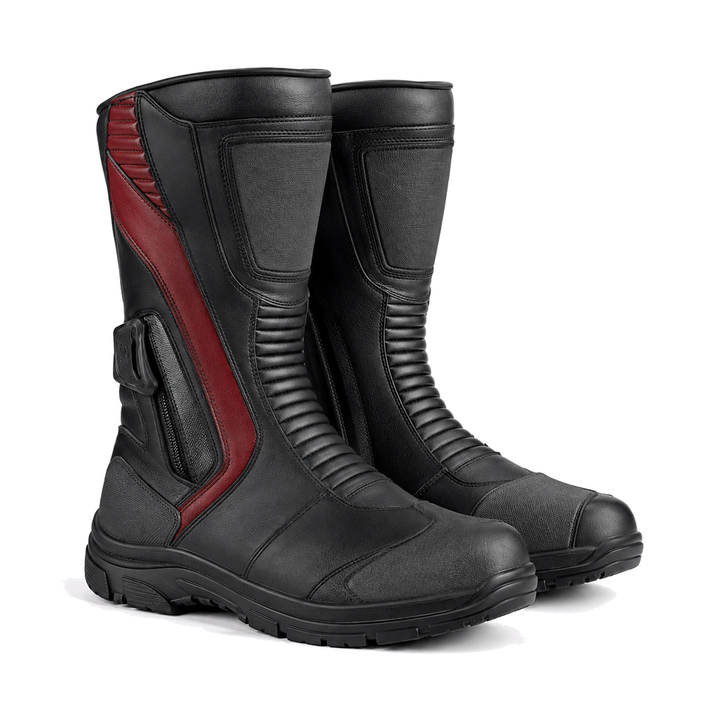 RedlineTour touring motorcycle boots three-quarter product view