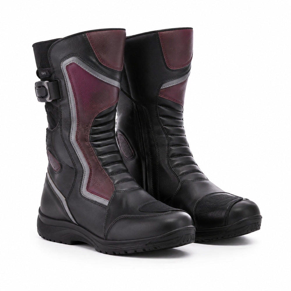 Roseway W touring motorcycle boots three-quarter product view