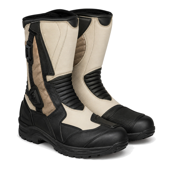 RustRidge Brown Touring Motorcycle Boots