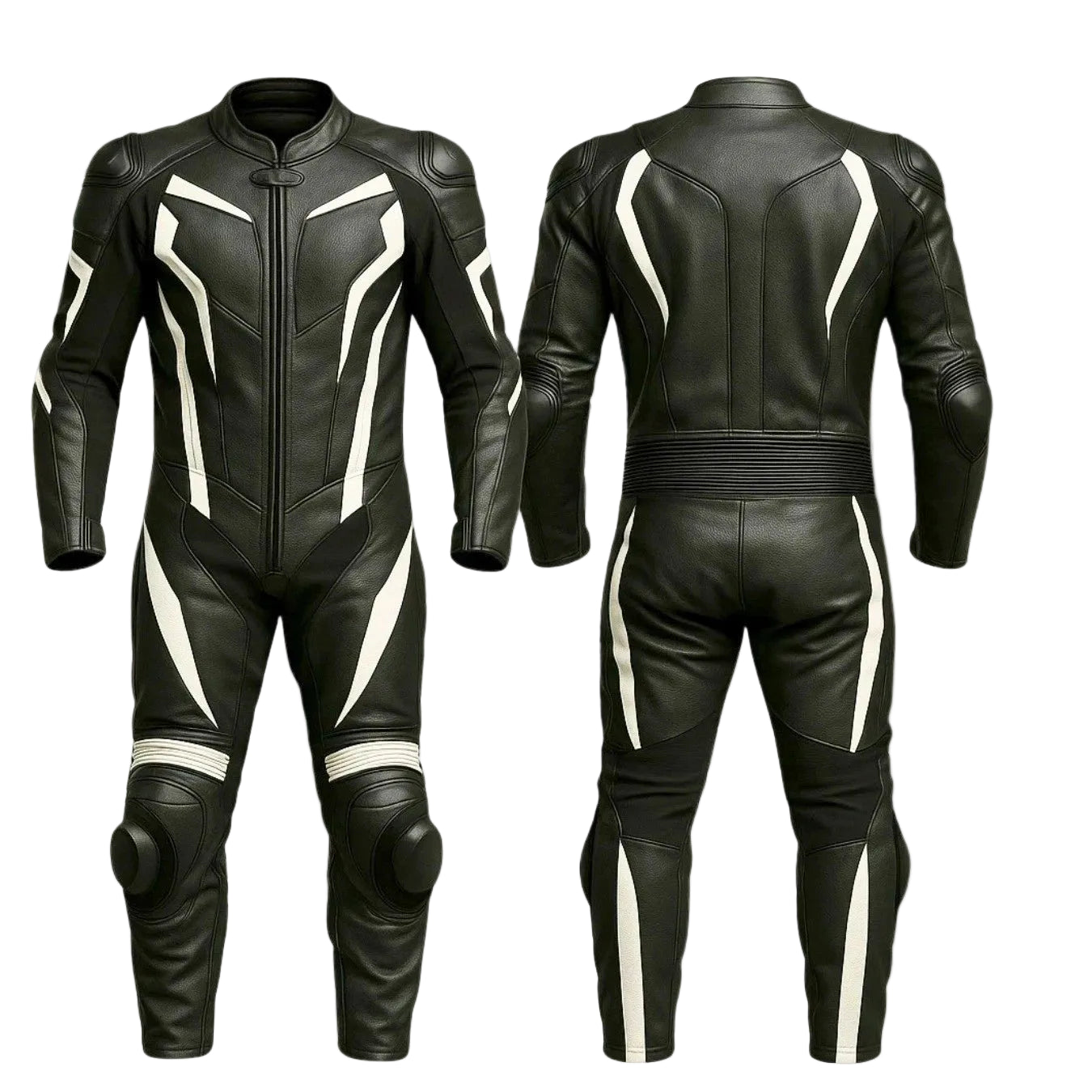 ZEESMOTO Aero-Strike Leather Motorcycle Suit