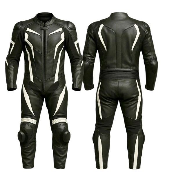 ZEESMOTO Aero-Strike Leather Motorcycle Suit