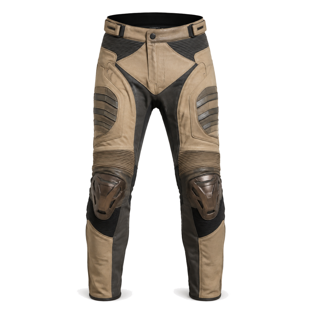Sandstorm GT original touring leather racing pants front view