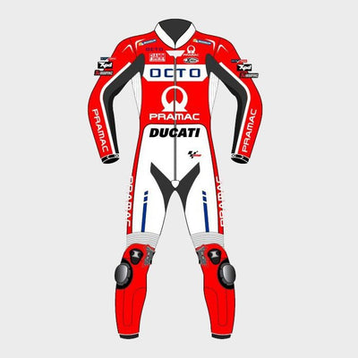 Ducati Pramac Scott Redding MotoGP 2017 Motorcycle Suit - ZEES MOTO