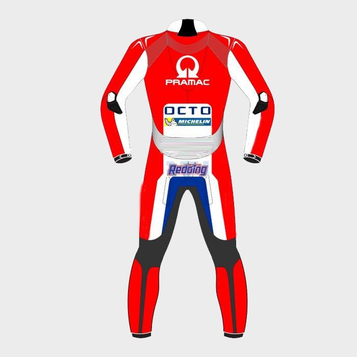 Ducati Pramac Scott Redding MotoGP 2017 Motorcycle Suit - ZEES MOTO