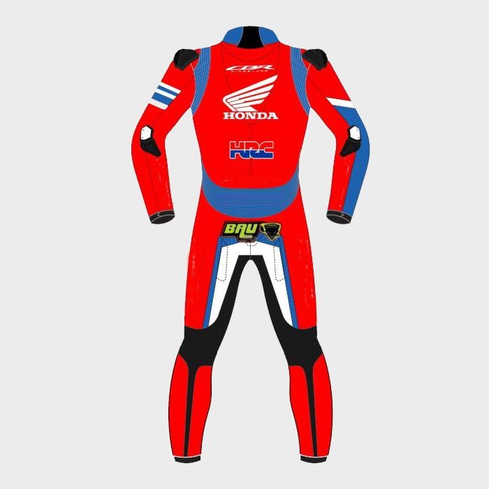 Honda CBR Alvaro Bautista WSBK 2020 Motorcycle Suit - ZEES MOTO