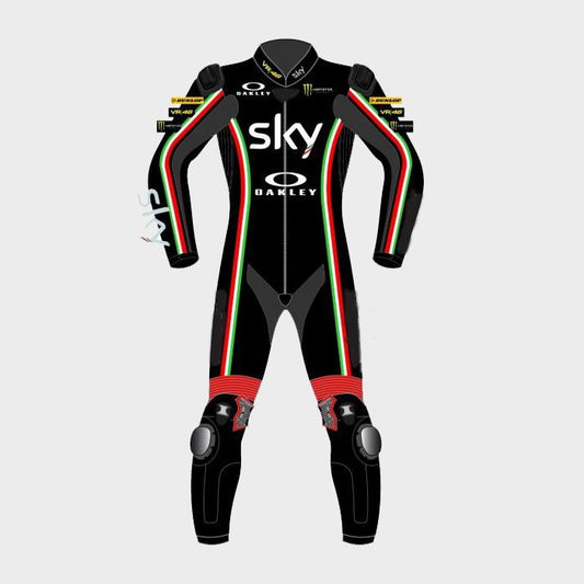 Customized SKY Motorcycle Racing Suit - ZEES MOTO