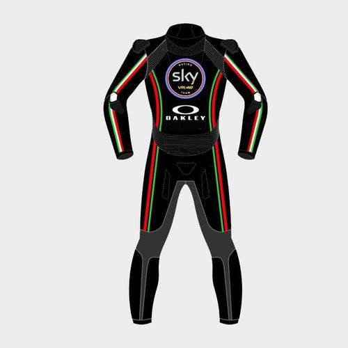 Customized SKY Motorcycle Racing Suit - ZEES MOTO