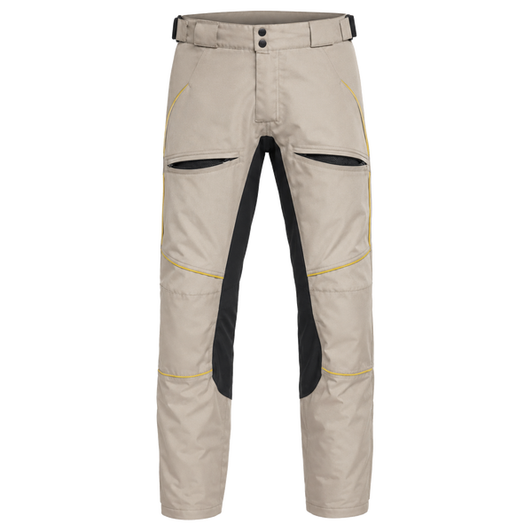 SolarRoute Stone Yellow Waterproof Textile Motorcycle Pants