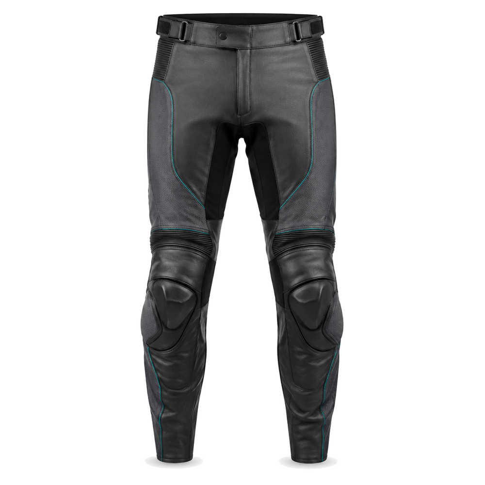 SolarRush original white yellow racing pants front view