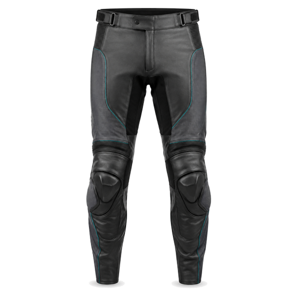 SolarRush Leather Motorcycle Racing Pants