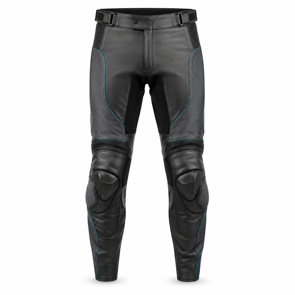 SolarRush original white yellow racing pants front view