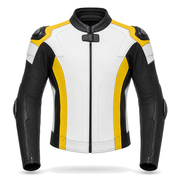 SolarRush R Leather Motorcycle Racing Jacket