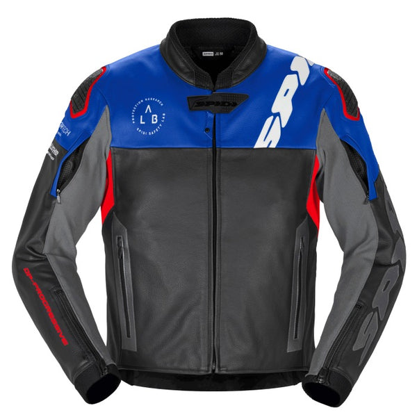 SPIDI DP Progressive Leather Motorcycle Jacket