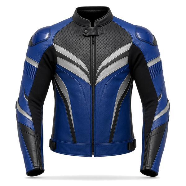 StealthRidge R Leather Motorcycle Racing Jacket