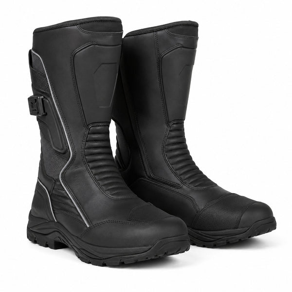 StormHarbor Navy Touring Motorcycle Boots