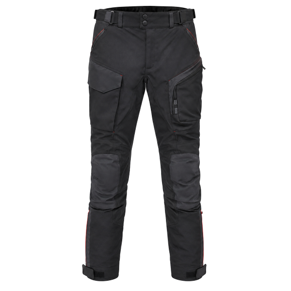 StormGrid Black Charcoal Waterproof Textile Motorcycle Pants
