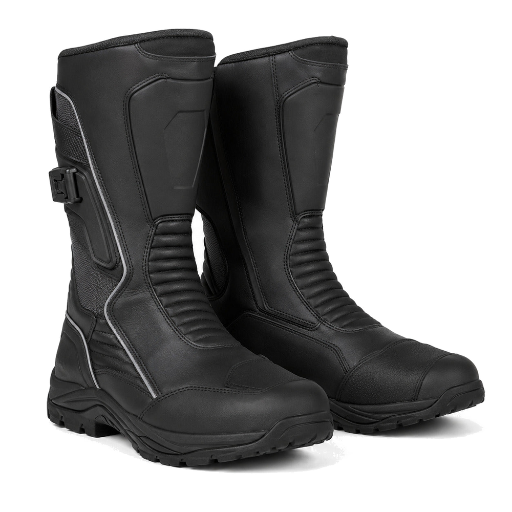 StormHarbor touring motorcycle boots three-quarter product view