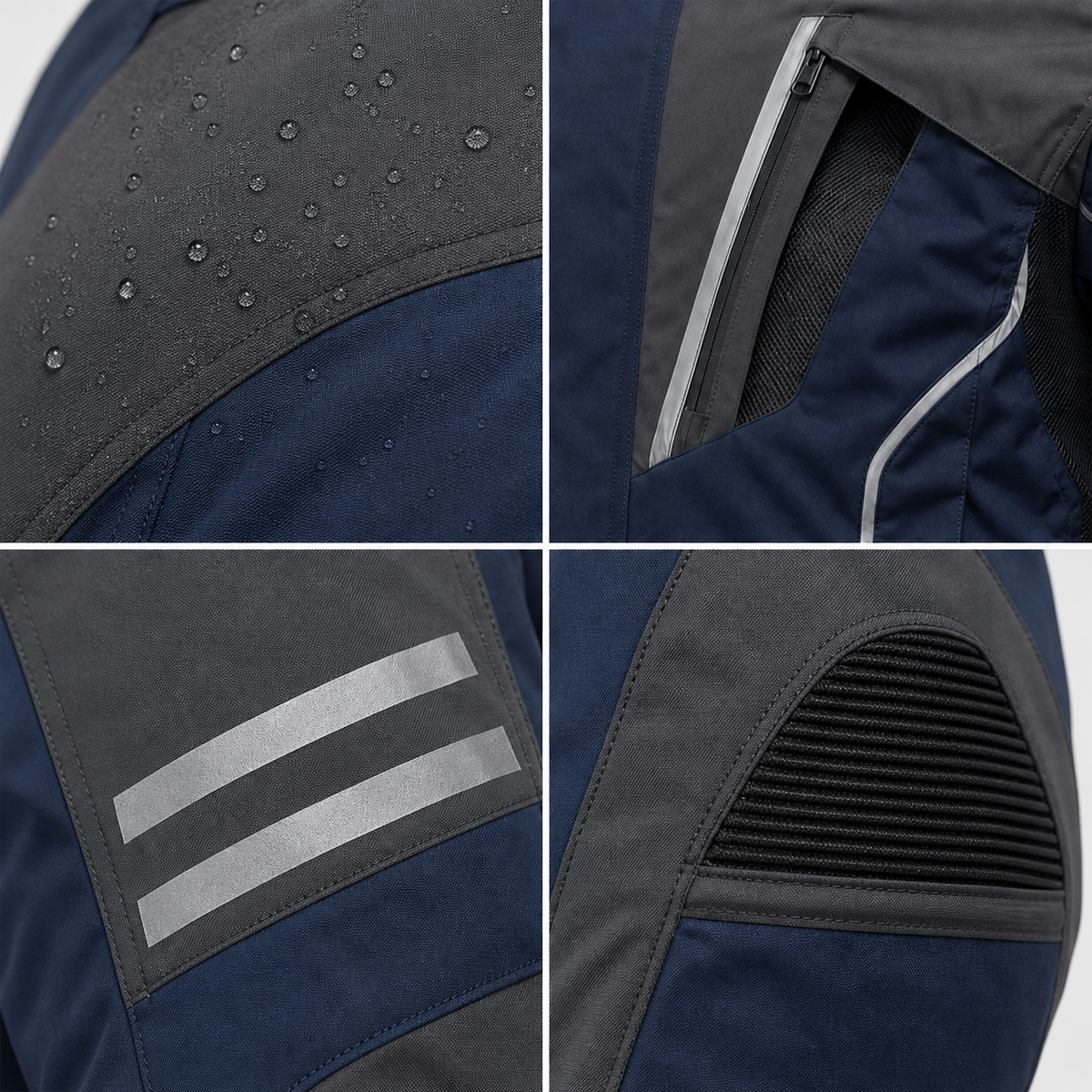 Stormhaven Pro All-Season Motorcycle Jacket detail