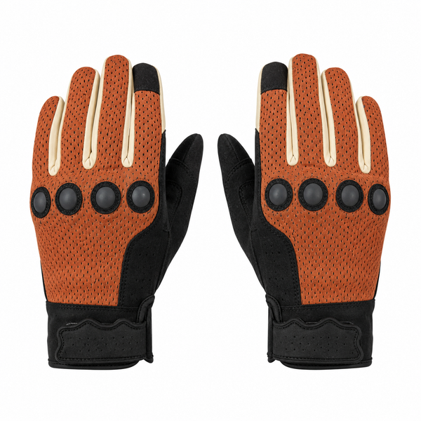 StreetRivet Retro Urban Mesh Gloves
