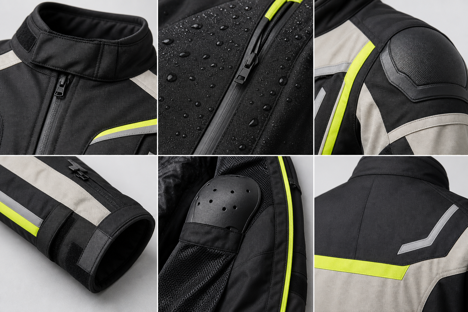 Summit Guard All-Season Motorcycle Jacket detail