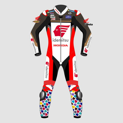 Honda LCR Takaaki Nakagami MotoGP 2023 Motorcycle Suit - ZEES MOTO