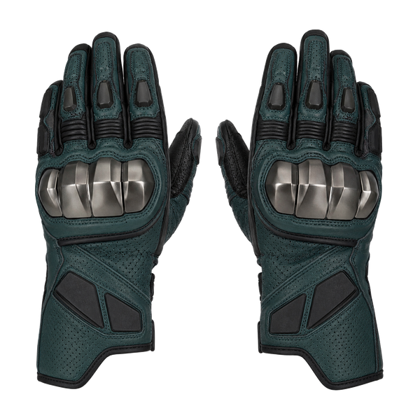 TealForge Titanium Street Motorcycle Gloves