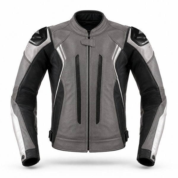 TitanFlow R Leather Motorcycle Racing Jacket
