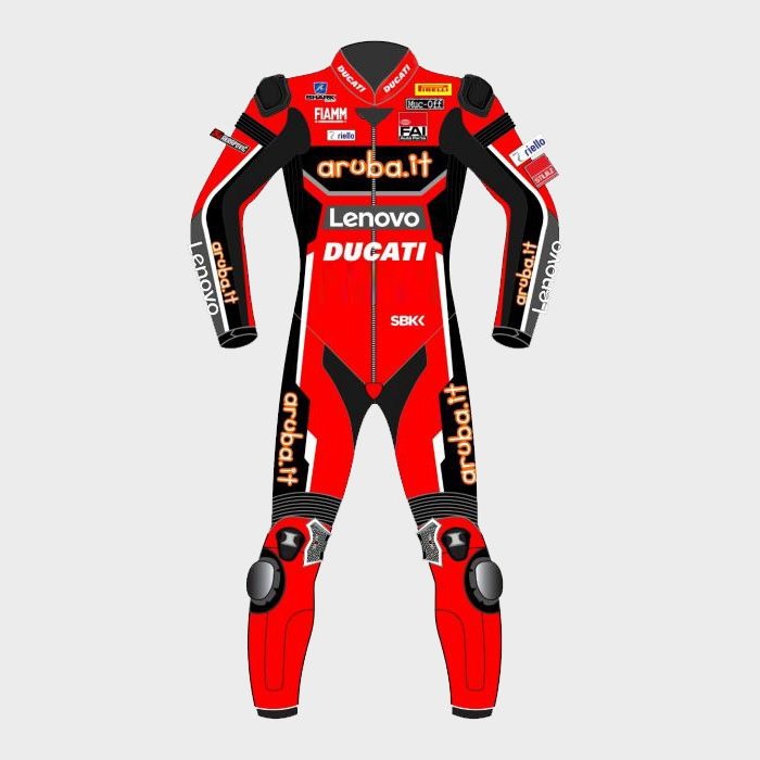 Ducati Scott Redding WSBK 2020 Motorcycle Suit - ZEES MOTO