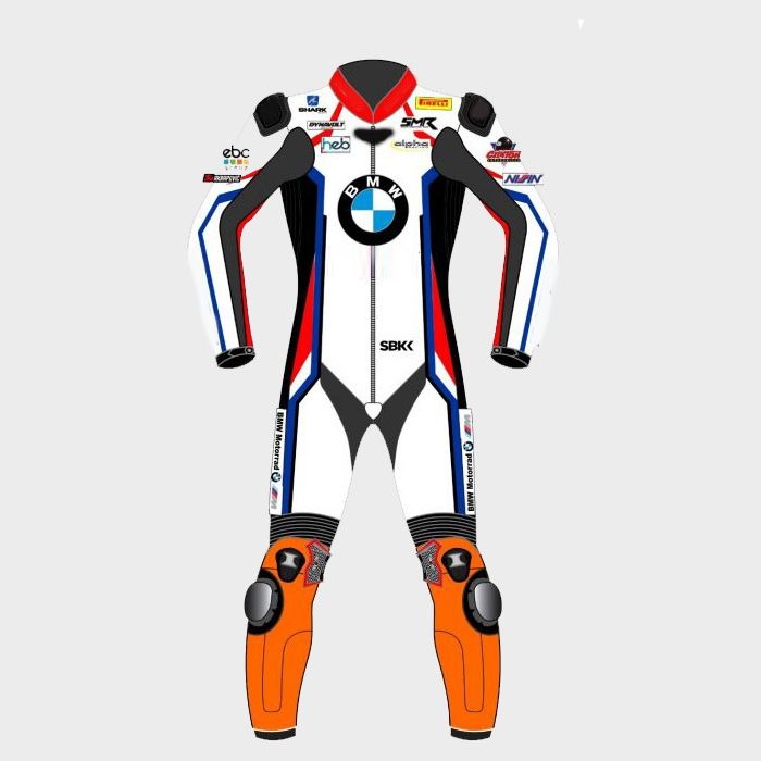 BMW Motorrad Tom Sykes WSBK 2020 Motorcycle Suit - ZEES MOTO