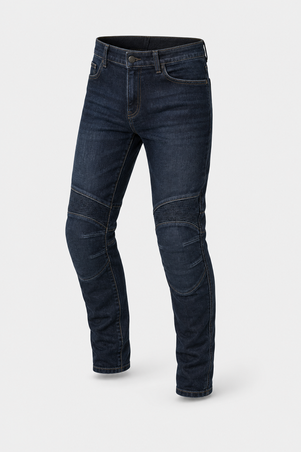 Urban Flex Indigo Armored Motorcycle Riding Jeans