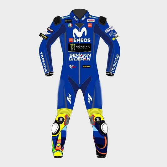 Yamaha Valentino Rossi 2018 MotoGP Motorcycle Suit - ZEES MOTO
