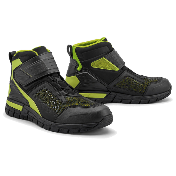 VoltGrid Neon Strap Motorcycle Riding Shoes