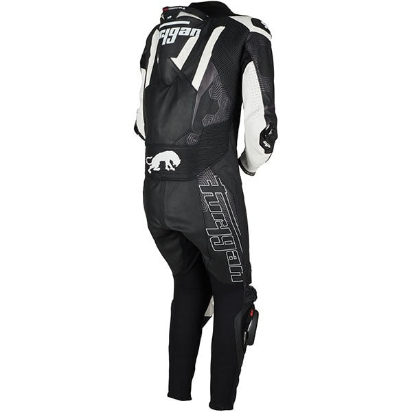 Furygan Overtake Black White Motorcycle Suit - ZEES MOTO