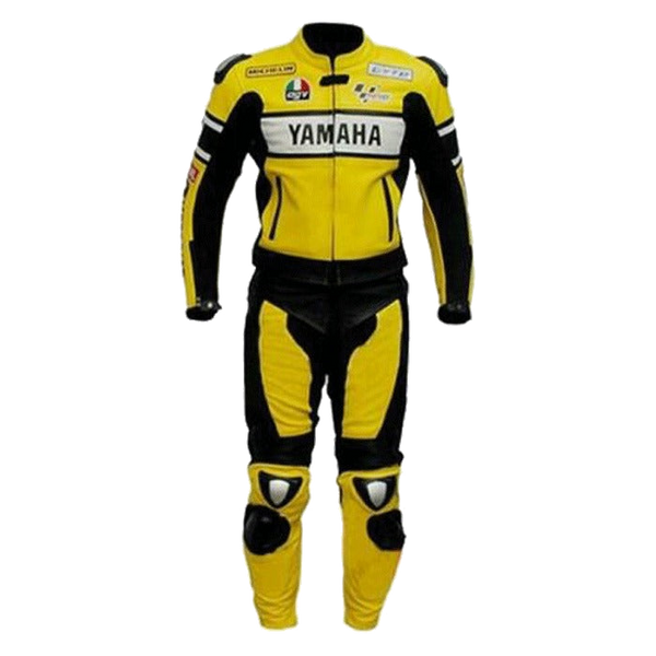 Yamaha Yellow Motorcycle Racing Suit