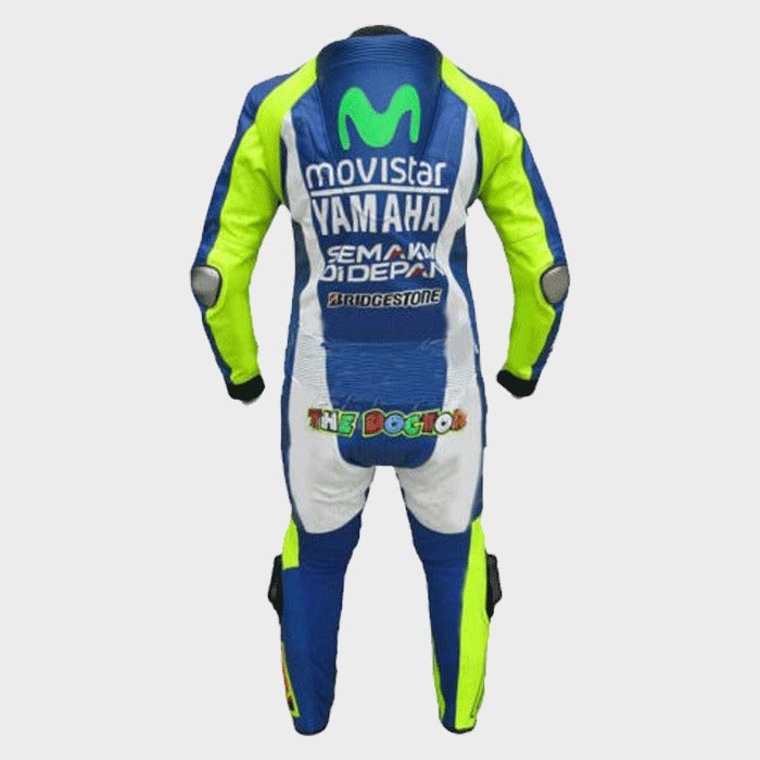 Yamaha Movistar Motorcycle Racing Suit - ZEES MOTO