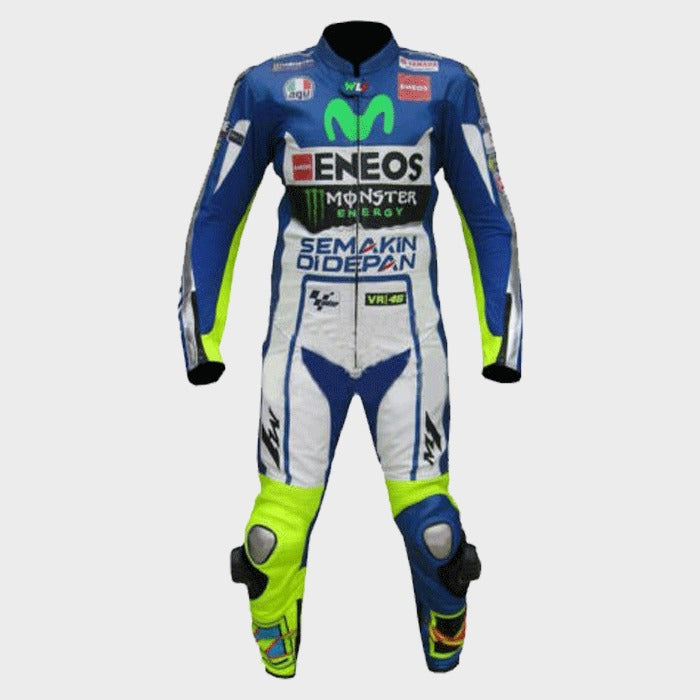 Yamaha Movistar Motorcycle Racing Suit - ZEES MOTO