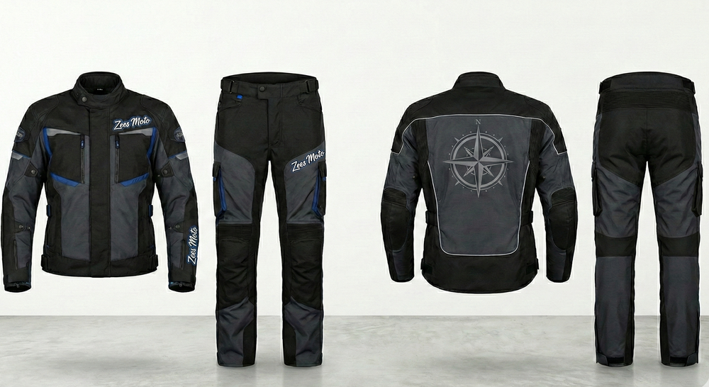 Azimuth Adventure Textile Motorcycle Suit - Zees Moto