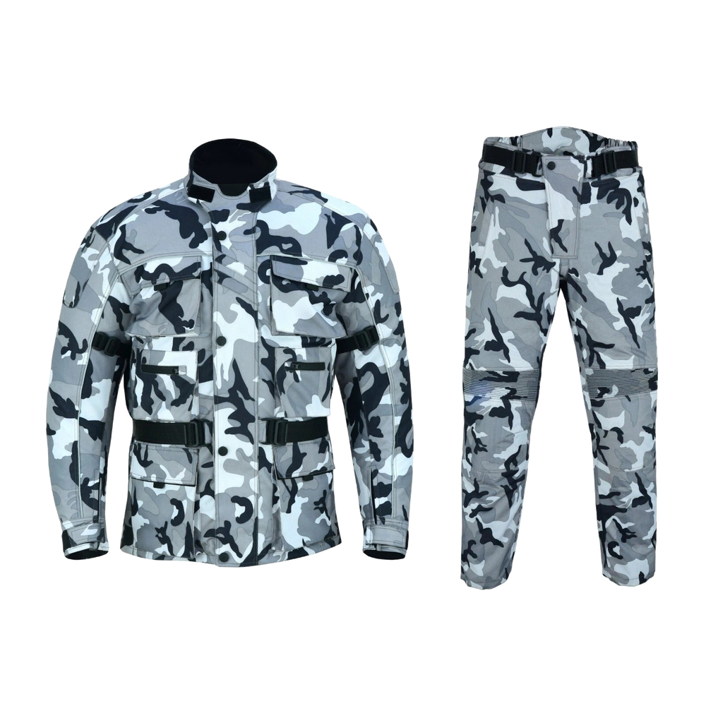Camo-Sub Textile Motorcycle Suit full - Zees Moto