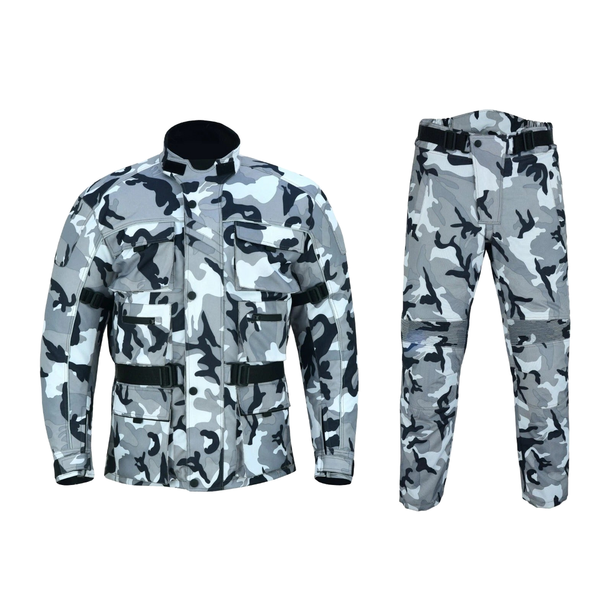 Camo-Sub Textile Motorcycle Suit full - Zees Moto