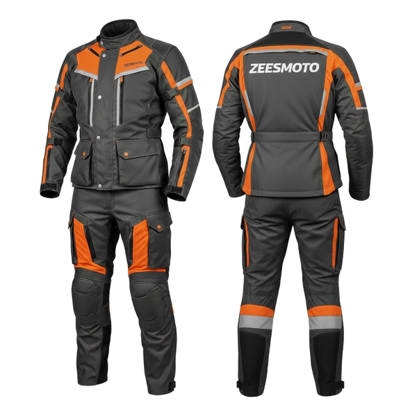 ZEESMOTO Magma-Trek Adventure Textile Motorcycle Suit - CE Armored