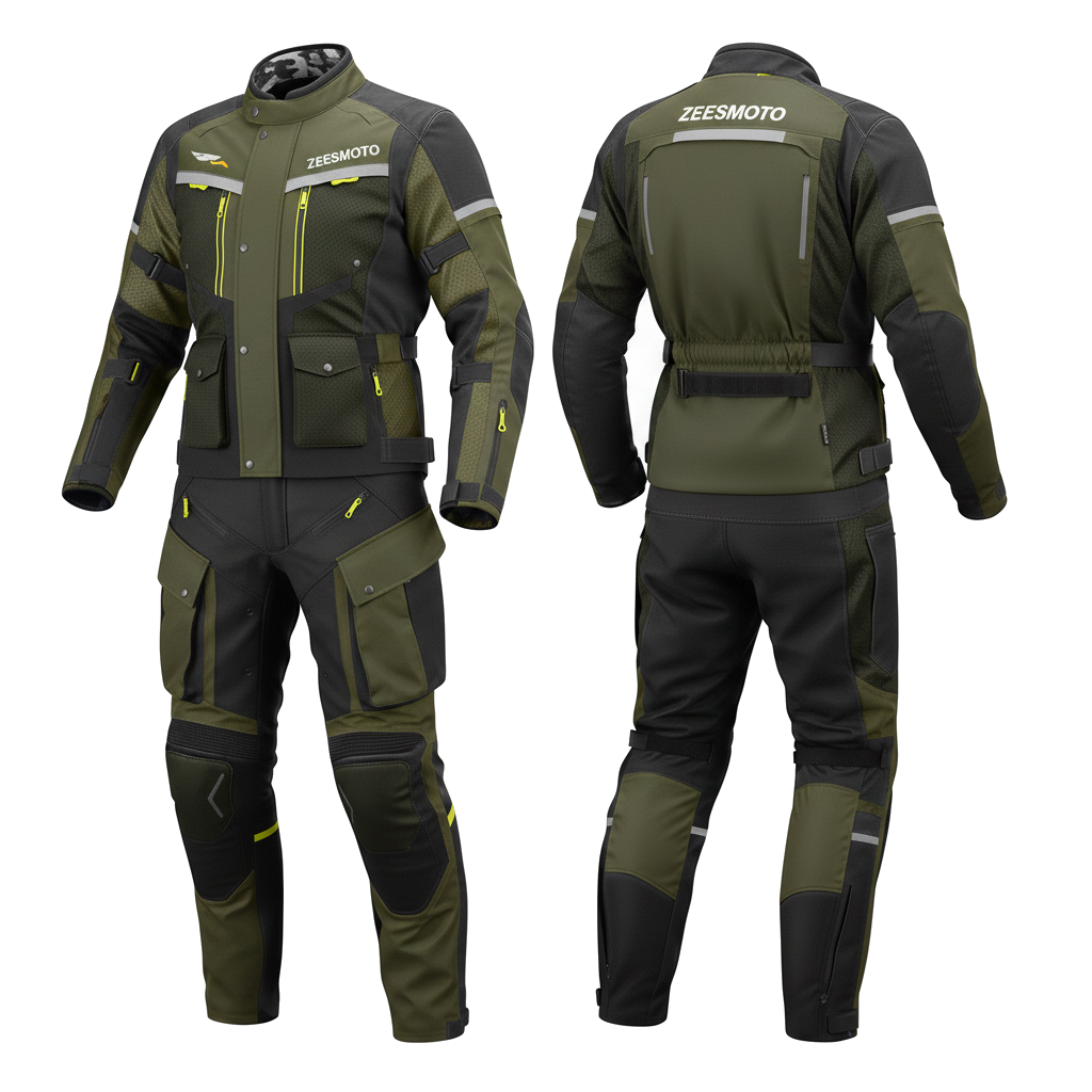 Nomad-R Adventure Textile Motorcycle Suit - Zees Moto