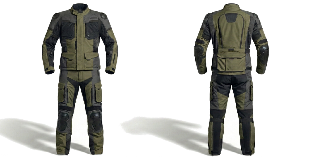 terra nomad textile suit - Zees Moto
