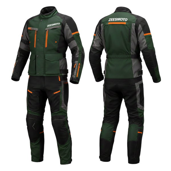 ZEESMOTO Terra-X Adventure Textile Motorcycle Suit - CE Armored