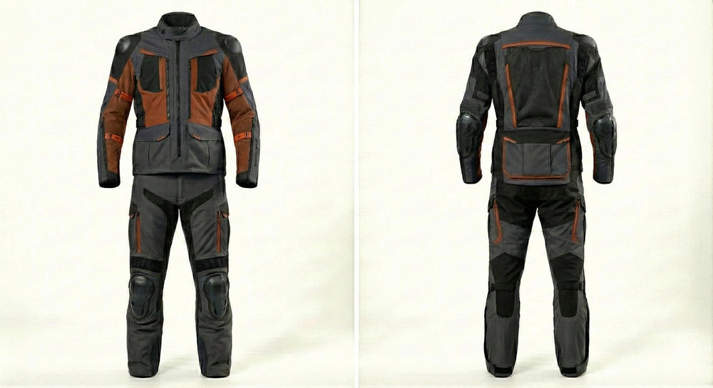 Graphite Horizon Adventure Textile Motorcycle Suit - Zees Moto