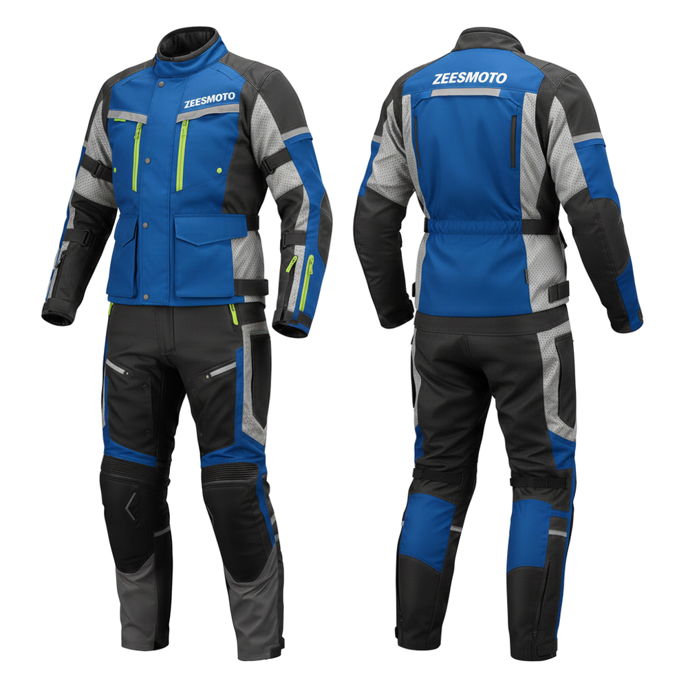 Vortex-Air Textile Motorcycle Suit - Zees Moto