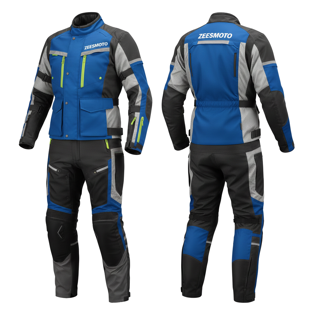 Vortex-Air Textile Motorcycle Suit - Zees Moto