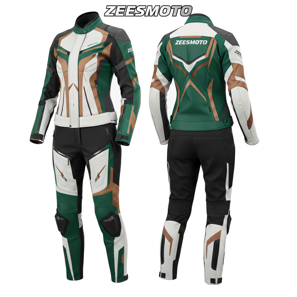 Womens Alpine-Trek Textile Motorcycle Suit - Zees Moto