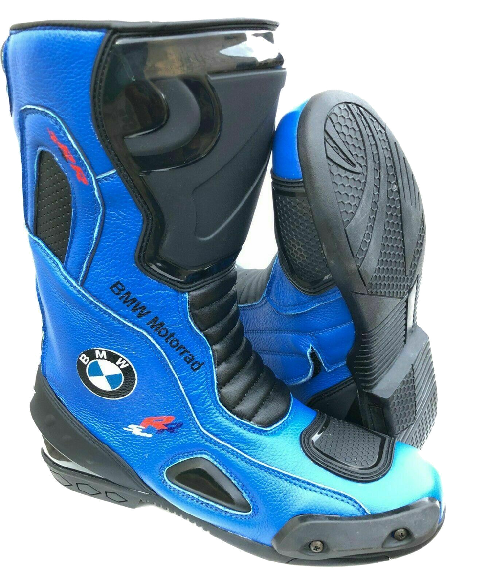 ZMB-003 Motorcycle/Motorbike Leather Shoes Custom Made - ZEES MOTOR SPORTS