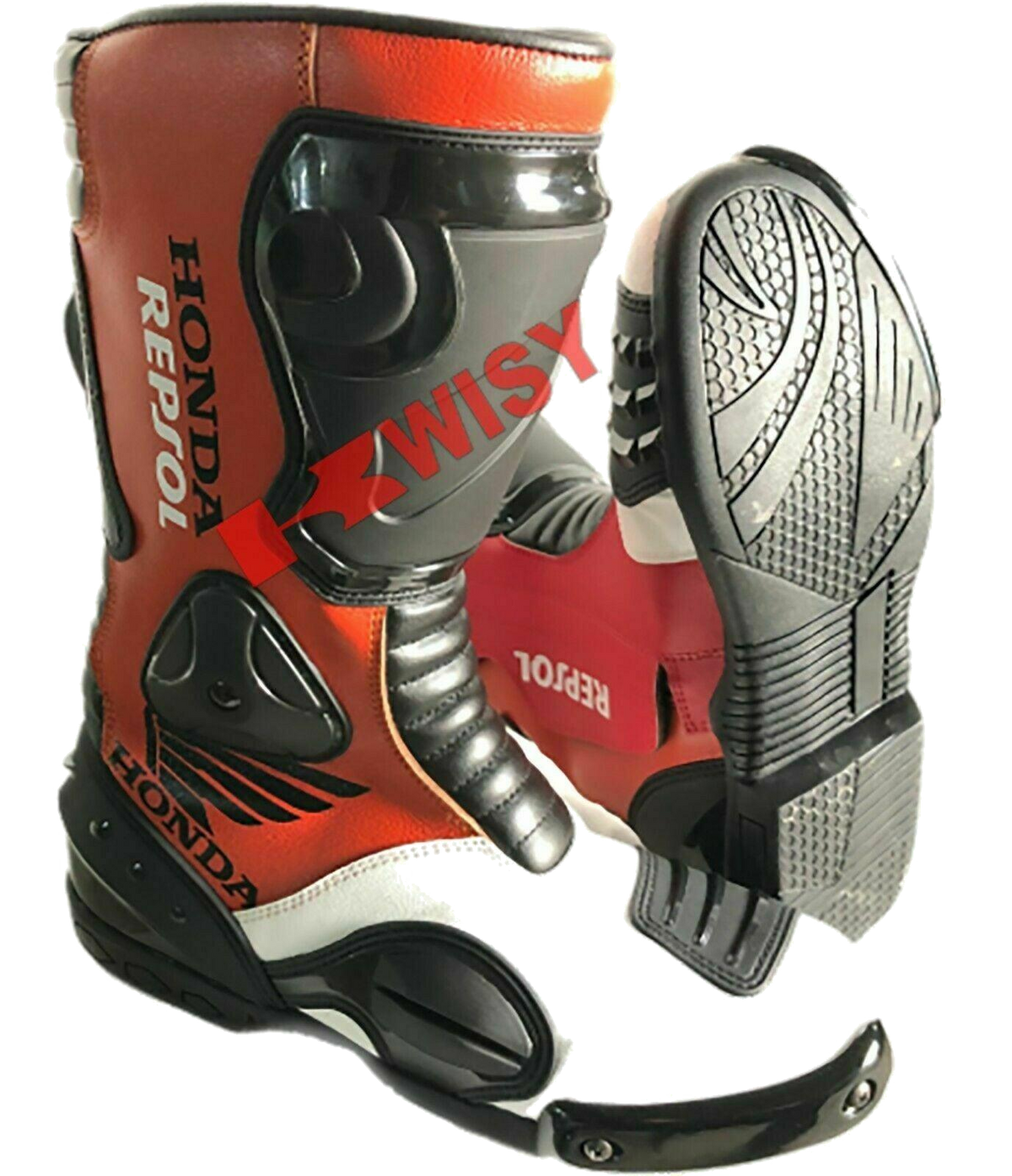 ZMB-007 Motorcycle/Motorbike Leather Shoes Custom Made - ZEES MOTOR SPORTS