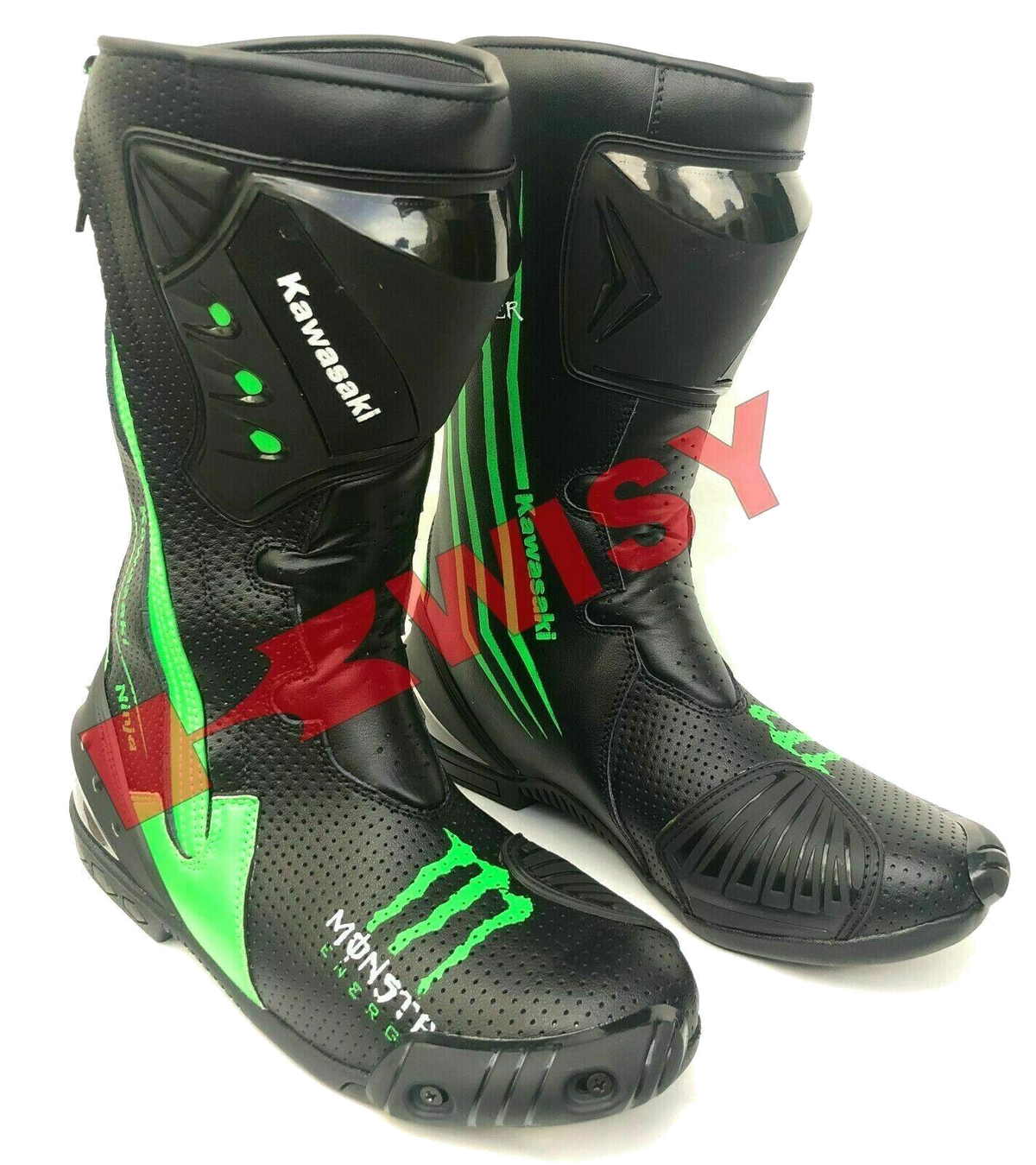 ZMB-008 Motorcycle/Motorbike Leather Shoes Custom Made - ZEES MOTOR SPORTS